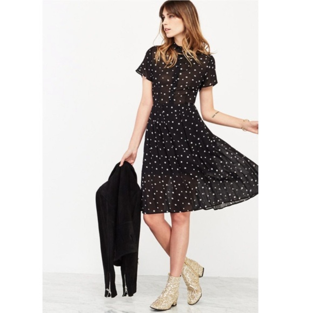 Reformation Charlie Star Gazer Mini Dress Size XXS